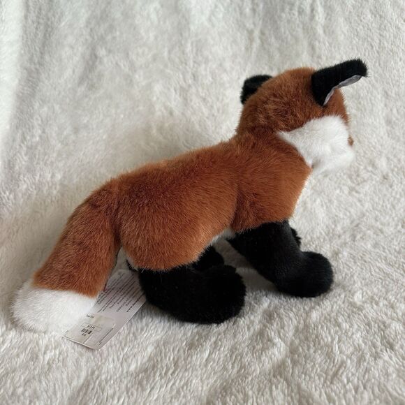 Douglas Cuddle Toys Bushy Red Fox 10” Realistic Plush With Tags - Picture 4 of 5